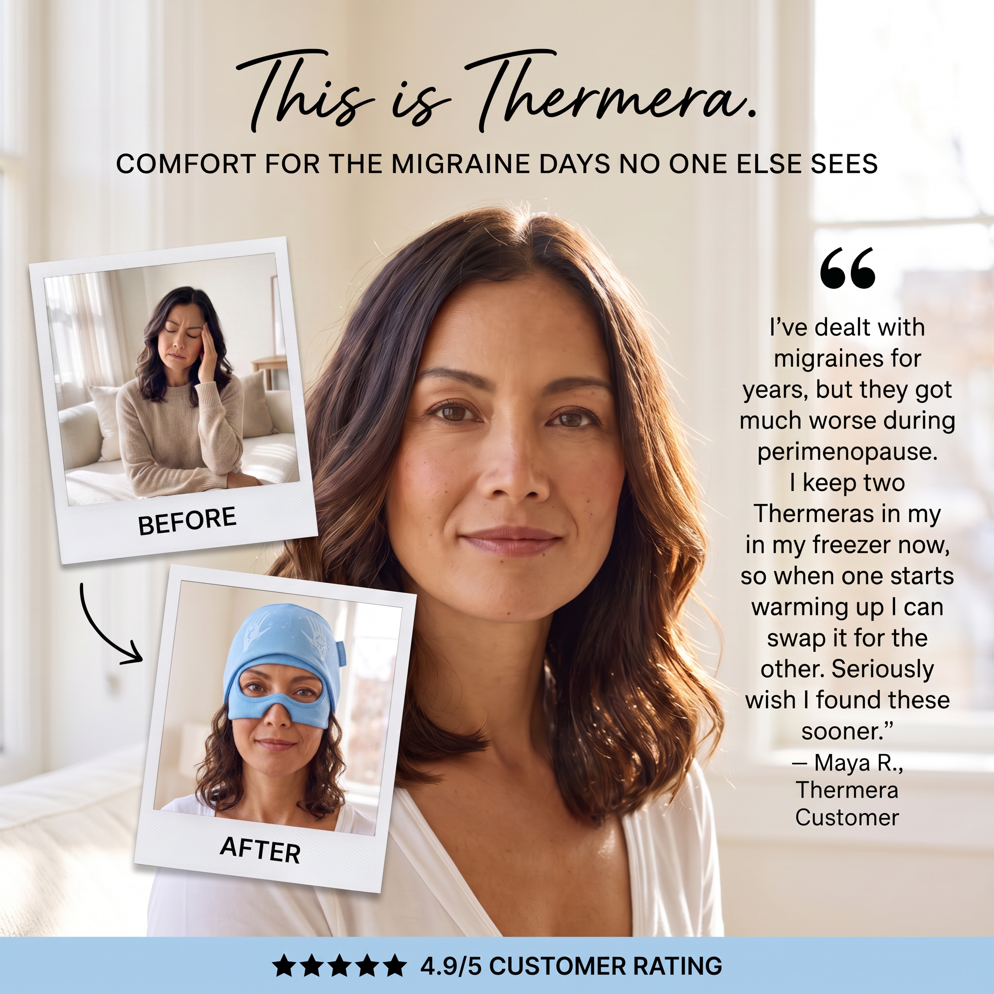 Cooling Gel Eye Mask Set - Hormonal Relief!